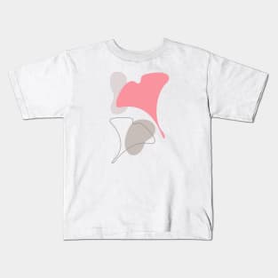 Ginkgo leaves Kids T-Shirt